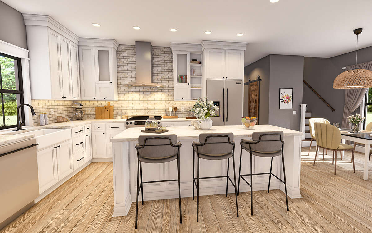 House 1 kitchen