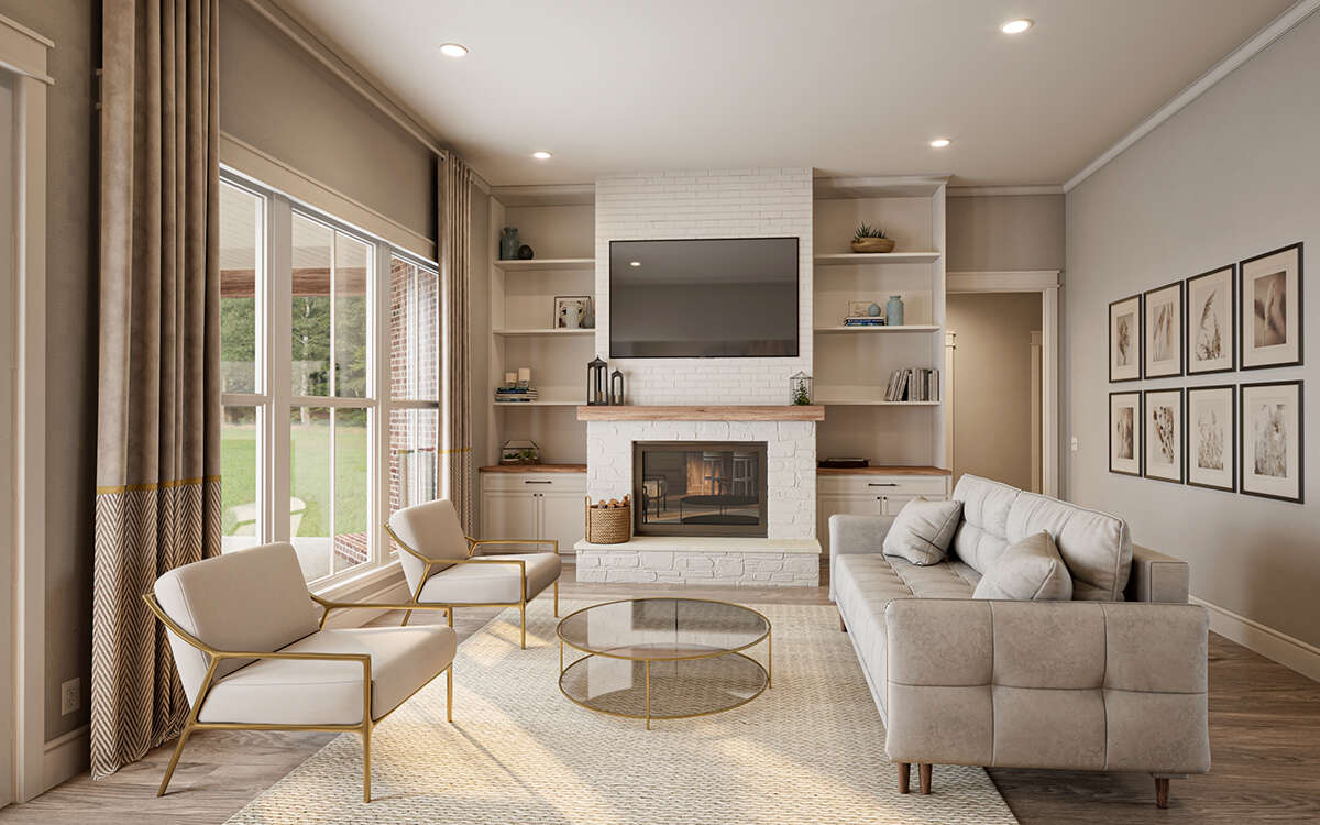 House 2 living room
